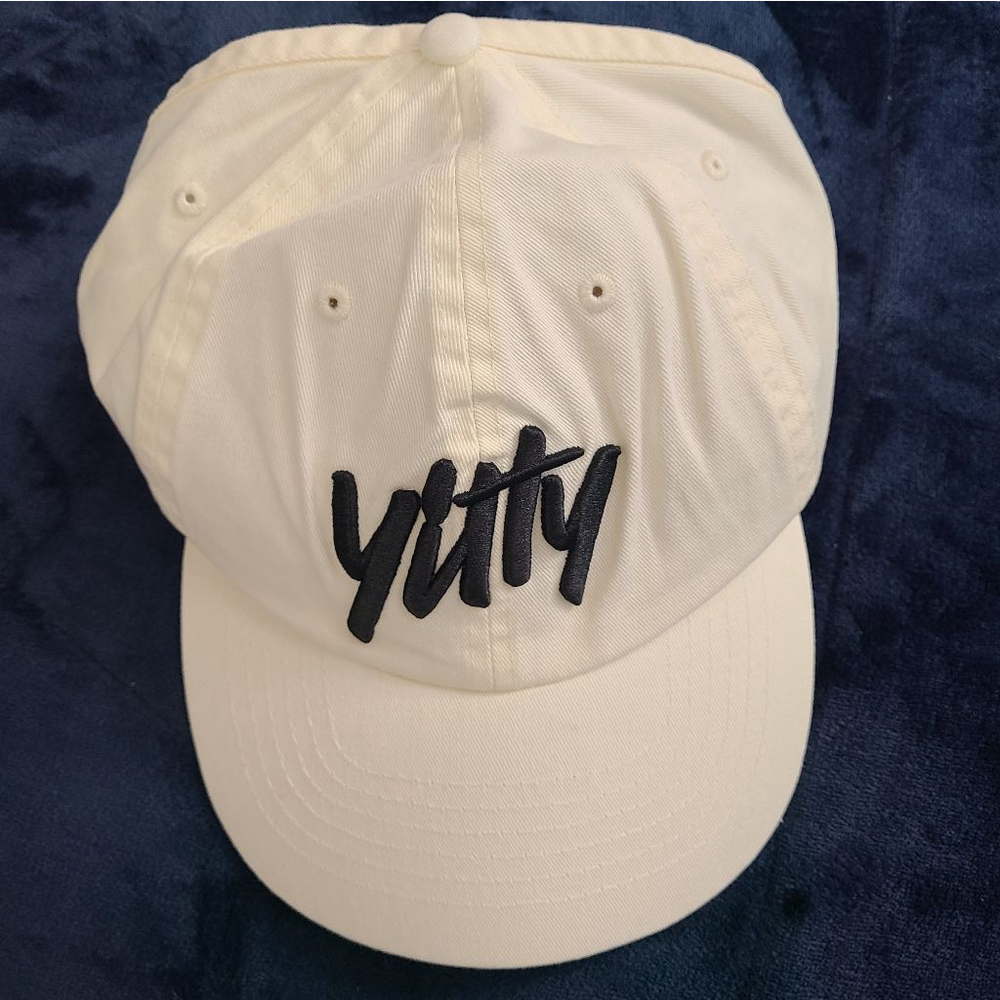 Women's Yitty Openback Logo Hat OS Ivory